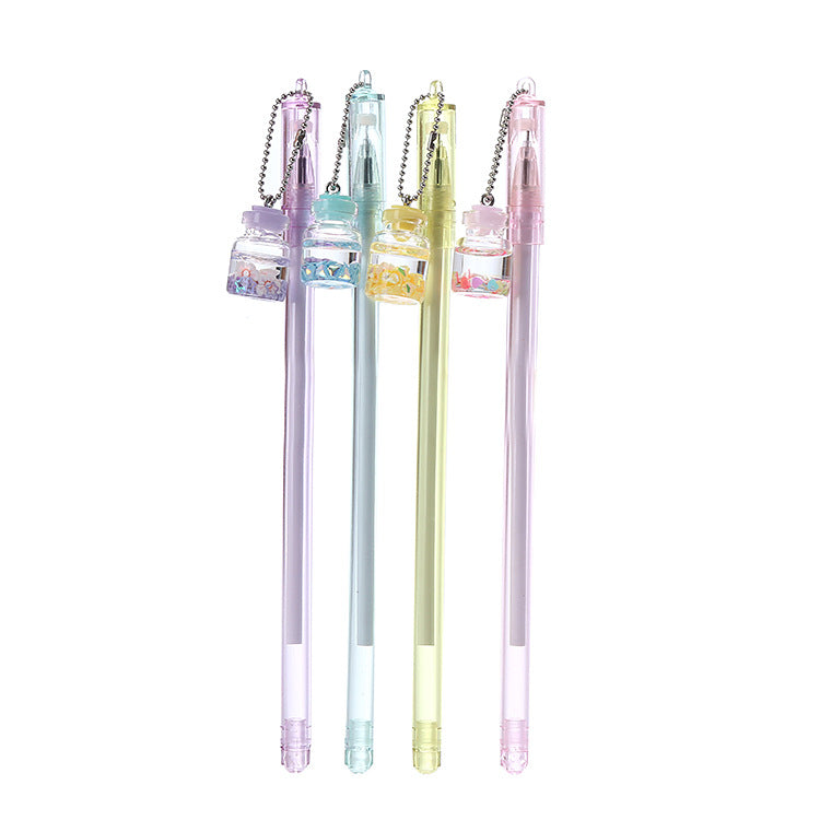 Wholesale Plastic Wishing Bottle Pendant Ballpoint Pen